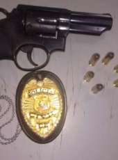 Suspeito de cometer assalto é preso e arma de fogo é apreendida pela Polícia Militar em Caucaia