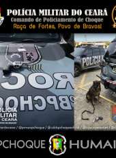 Após abordagem a grupo suspeito, Roca realiza apreensão de arma de fogo, na Rosalina