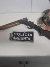 Policiais Militares apreendem espingarda calibre 36 durante fiscalização no município de Caririaçu/Ce