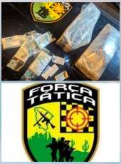 PMCE apreende drogas escondidas em uma residência em obras na RMF