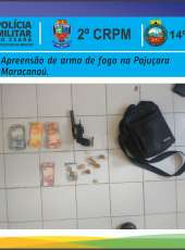 Suspeito armado é preso pelo POG da PMCE em Maracanaú