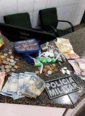 Ciclopatrulhamento da PMCE captura trio e apreende drogas no Centro da Capital