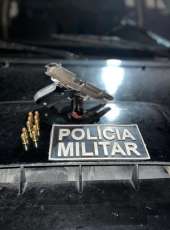 Em Boa Viagem-CE, suspeito com pistola é preso pela PMCE
