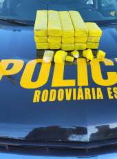 PMCE apreende mais de 16 kg de maconha com suspeito que utilizava tornozeleira eletrônica