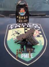 Suspeito armado é preso pela PMCE em Quixadá