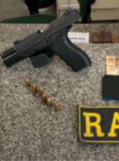 Polícia Militar realiza apreensão de arma e drogas durante ação do CPRAIO, em Miraíma