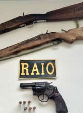 Suspeito em posse de três armas de fogo é capturado pela PMCE em Itarema