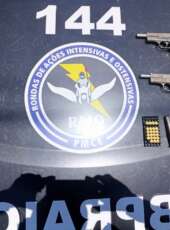 PMCE apreende armas de fogo após confronto com suspeitos em Carnaubal