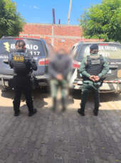 PMCE prende suspeito de feminicídio em Jaguaruana