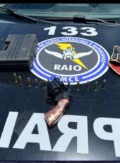 CPRaio prende homem por posse ilegal de arma de fogo em Missão Velha