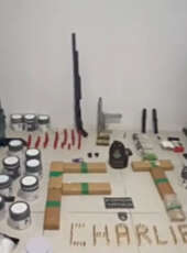 PMCE prende em flagrante suspeito portando de arma de fogo em Maracanaú e apreende diversos materiais ilícitos