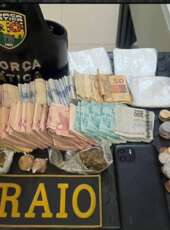 PMCE prende mulher por tráfico de drogas e apreende mais de 7 mil reais em Brejo Santo