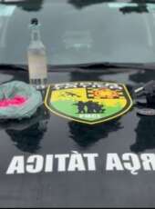 PMCE apreende arma de fogo e material relacionado ao tráfico no bairro José Walter