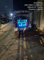 BPMA da PMCE apreende paredões e conduz dois homens por poluição sonora em Beberibe e Fortaleza