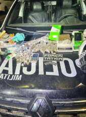 PMCE apreende 1,3 kg de maconha e prende suspeito em Caucaia