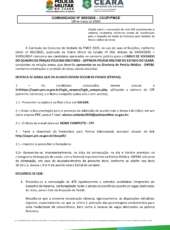 COMUNICADO Nº 005/2026 – CCOP/PMCE