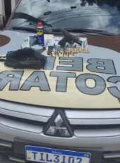 PMCE prende suspeito com pistola durante ação do COTAR em Capistrano