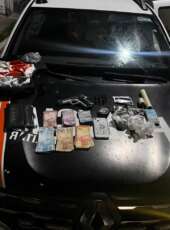 PMCE prende suspeito com entorpecentes e pistola em Aquiraz