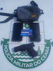 Polícia Militar apreende adolescente suspeito de roubos e recupera celulares em Fortaleza