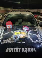 2ª Cia/26º BPM apreende adolescente e maconha no Conjunto Metropolitano, em Caucaia