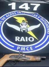 CPRAIO apreende adolescentes armados em Novo Oriente