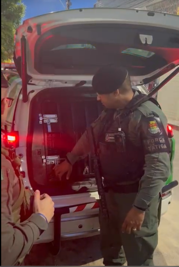 Em resposta rápida, PMCE captura em flagrante suspeito de invadir templo religioso no Centro de Fortaleza