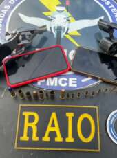 BPRAIO prende dupla por posse ilegal de armas de fogo no interior do Estado