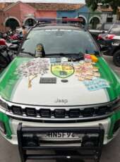 PMCE apreende entorpecentes e mais de R$ 2 mil e prende suspeito em Sobral