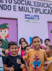 Projeto social da PMCE promove reforço escolar e inclusão de crianças no Grande Bom Jardim