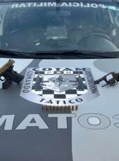 Cotam da PMCE apreende duas armas de fogo e munições no bairro Edson Queiroz, em Fortaleza