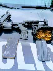 Polícia Militar apreende fuzil calibre 5.56 e prende suspeito em Amontada