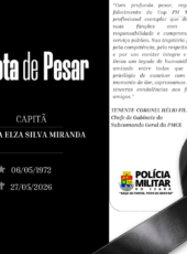 NOTA DE PESAR