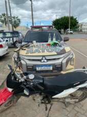 BEPI da PMCE apreende armas, drogas e motocicleta roubada após ação na cidade de Marco