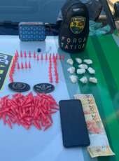 PMCE apreende adolescente com entorpecentes no bairro José Walter