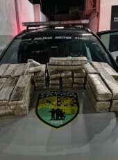 PMCE apreende mais de 50 kg de maconha em Aquiraz