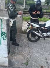 BPRE intensifica fiscalização para coibir circulação irregular de motocicletas em passarelas de Fortaleza