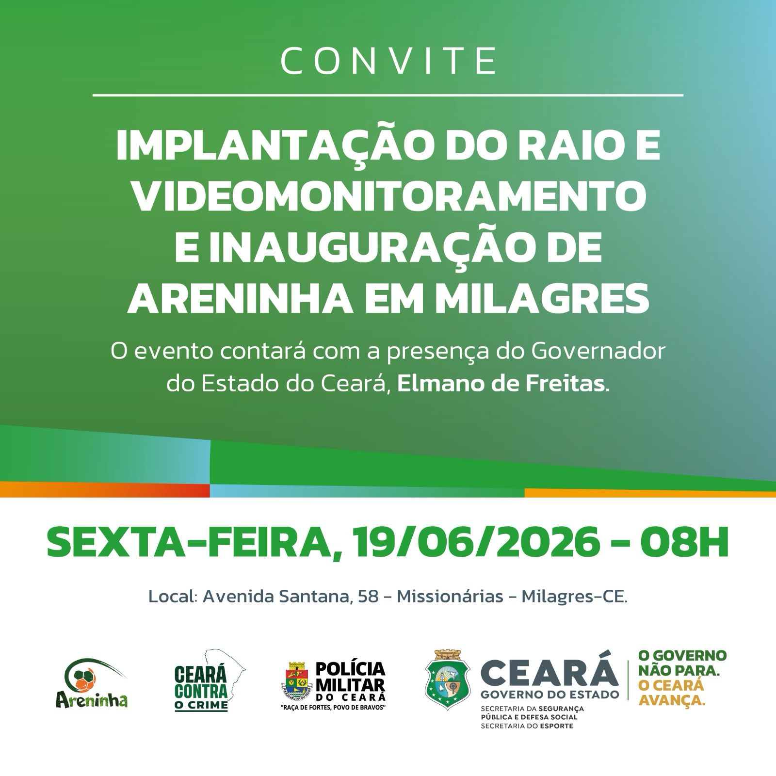 PMCE recebe nova unidade do CPRaio em Milagres