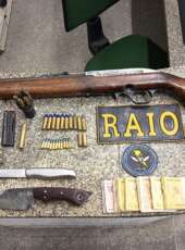 PMCE apreende três armas de fogo na zona rural de Pentecoste
